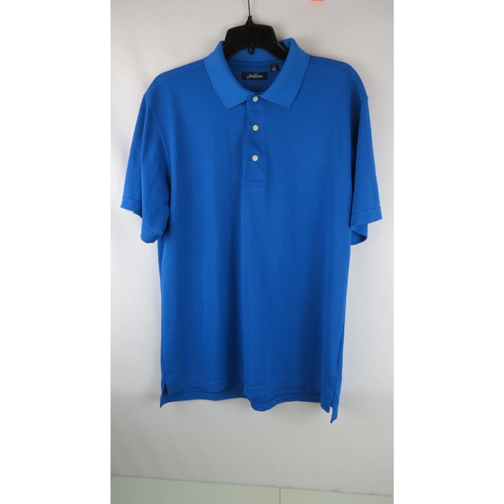 Jack Nicklaus Polo Shirt XL Men's Blue Relaxed Fit Short Sleeve
